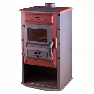 Печь камин Magic Stove красный